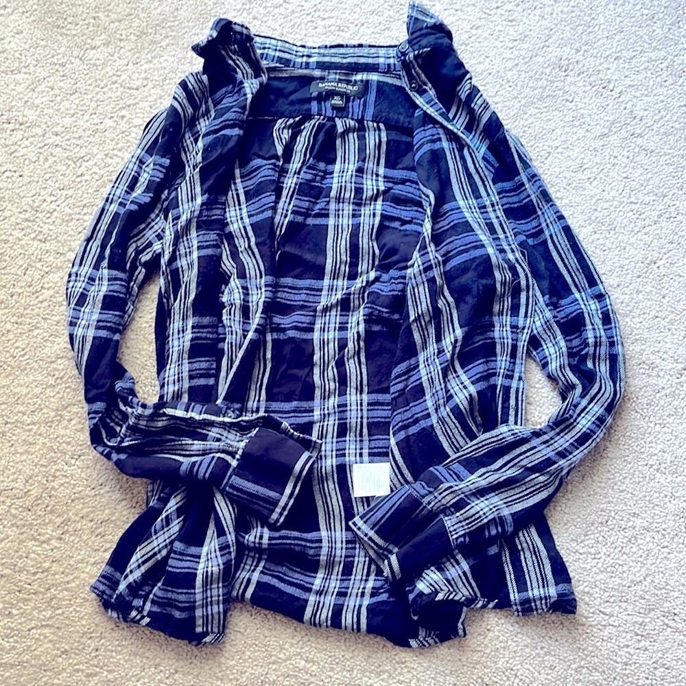 BANANA REPUBLIC FLANNEL